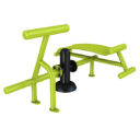 appareils de fitness plein air abdos lombaires agrès de sport extérieur
