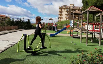 équipement de fitness patineur