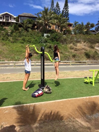 équipement de fitness extérieur barre de traction freetness