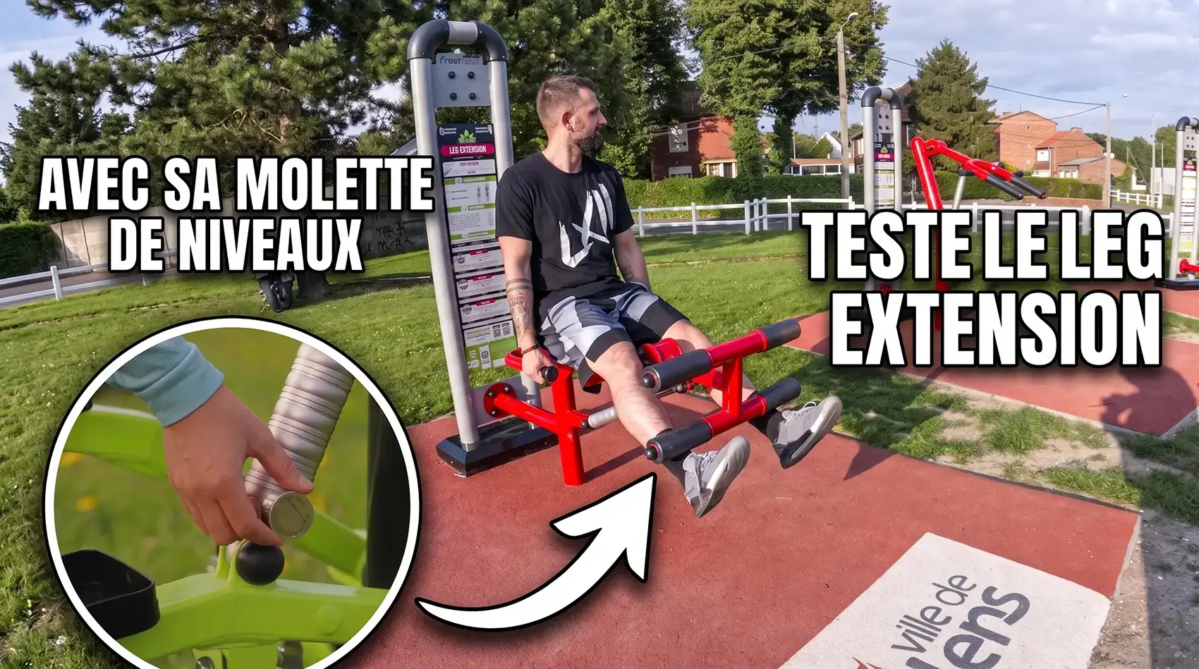 vignette video leg extension