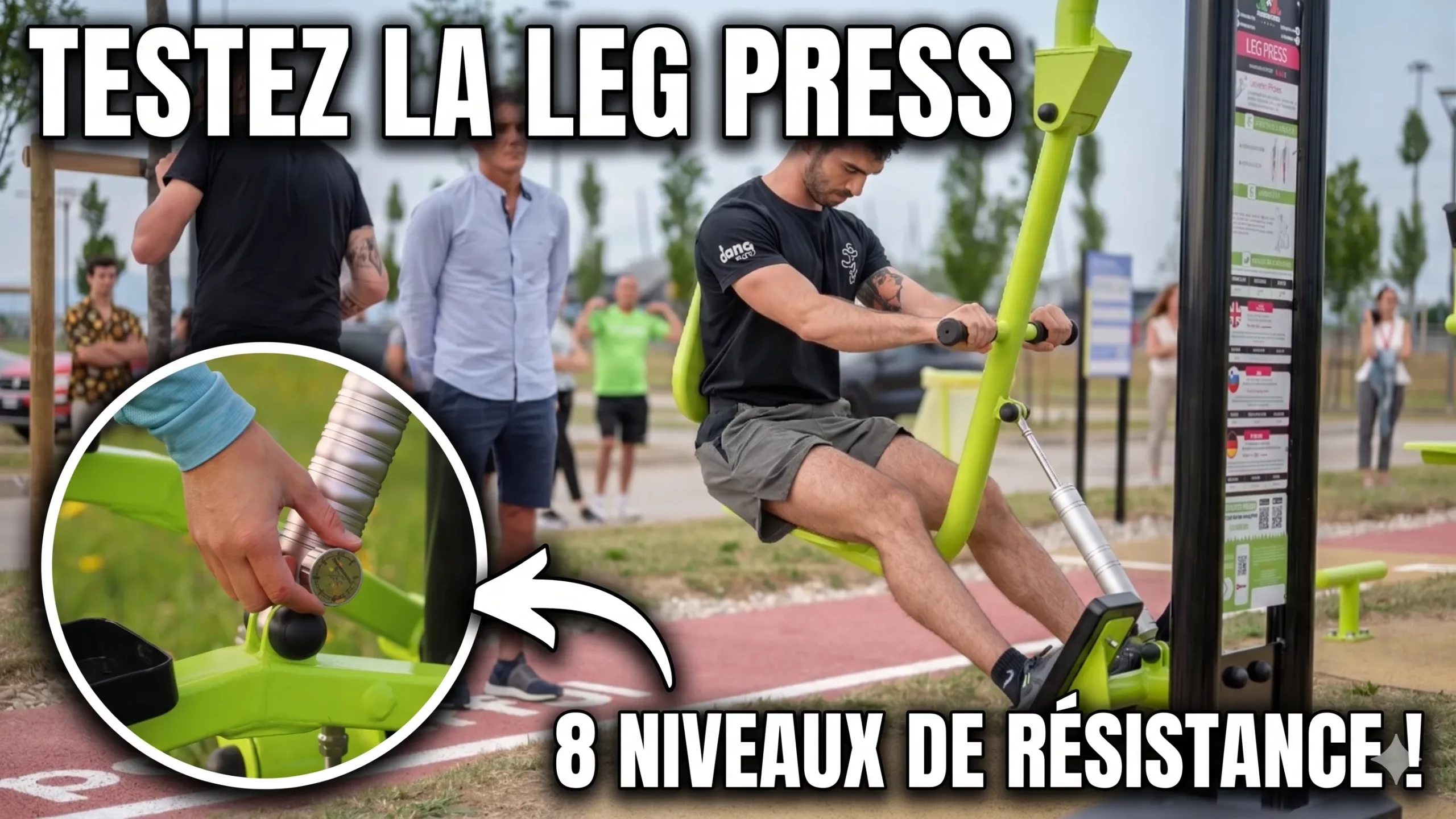 vignette video leg press