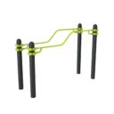 équipement de sport extérieur pour une aire de street workout : Dips PMR