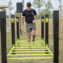 parcours santé ikea pont de motricité aire de fitness plein air
