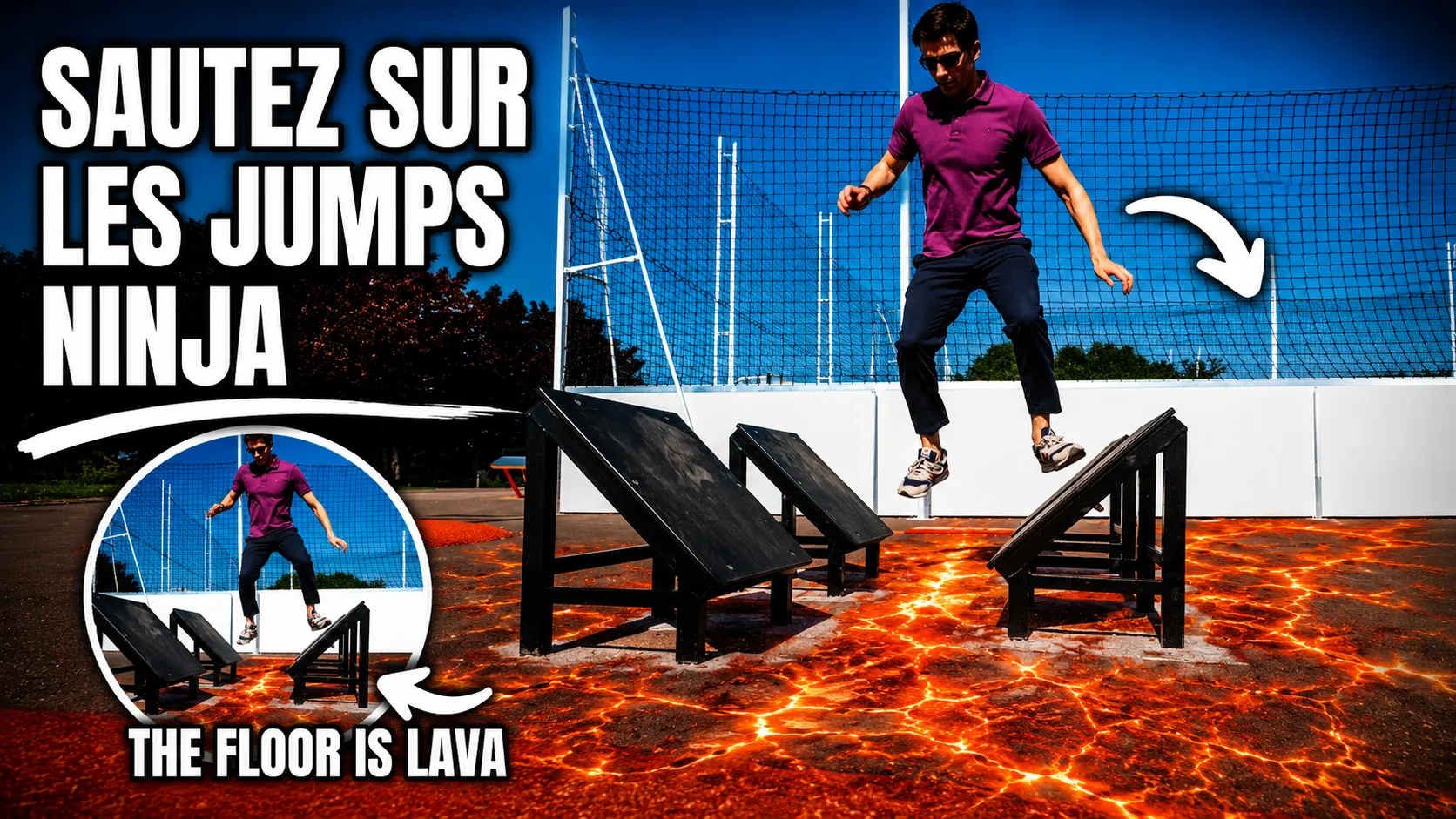 vignette video jumps ninja