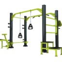 agrès de sport extérieur pour une aire de street workout outdoor : Compact training