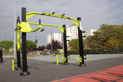 équipement de street workout station compact training damapro