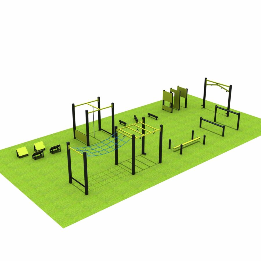 équipement de sport extérieur plateau ninja 3