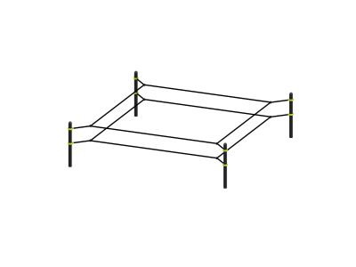 équipement de sport extérieur pour une aire de fitness outdoor : Ring extérieur