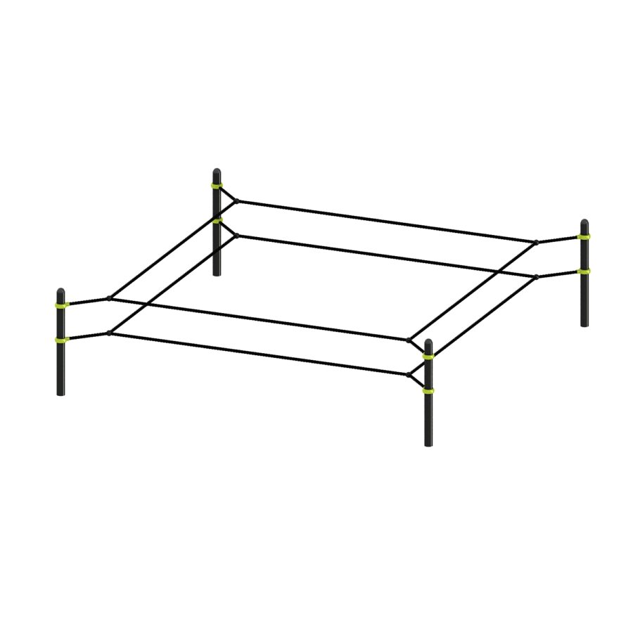 Ring exterieur Freetness équipement de sport extérieur pour une aire de fitness outdoor : Ring extérieur
