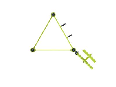 Station aire de fitness : Traction, espalier, barre de pompe, lombaire vue 2