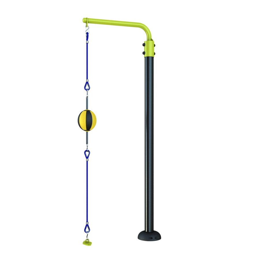 ballon double elastique équipement de sport extérieur pour une aire de fitness outdoor : ballon double élastique vue 2