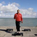 Agrès de sport extérieur pour une aire de fitness outdoor : plateau steps freetness