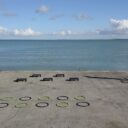 Agrès de sport extérieur pour une aire de fitness outdoor : plateau de motricité vue 2