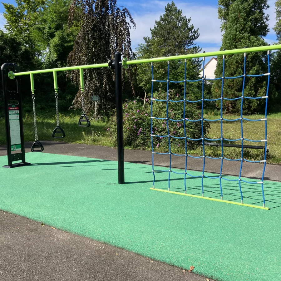 Grand portique push pull à Volgelsheim