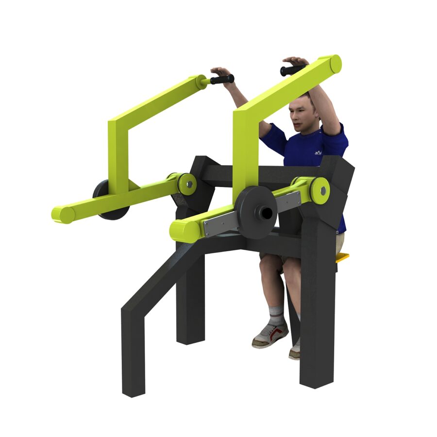 LEST ROW MACHINE appareil musculation extérieur avec poids row machine debout