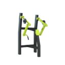 agrès de sport pour un espace de musculation extérieur : lowrow machine debout