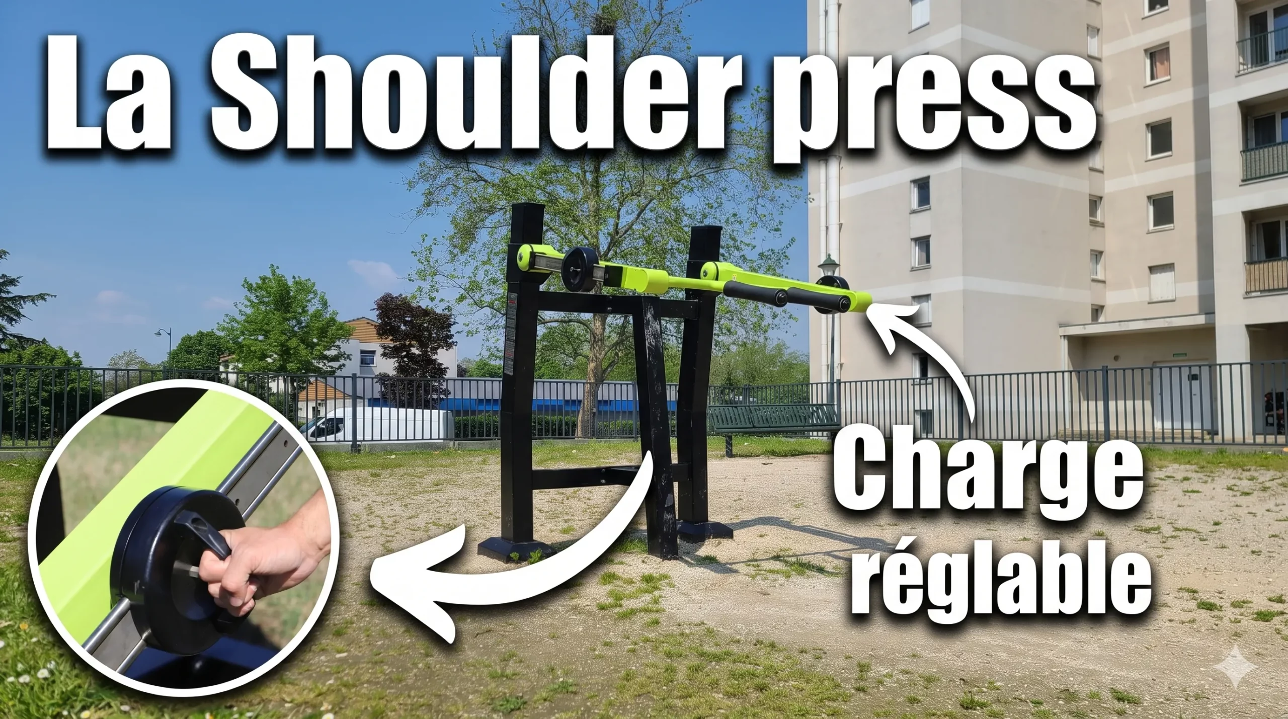 vignette video shoulder press