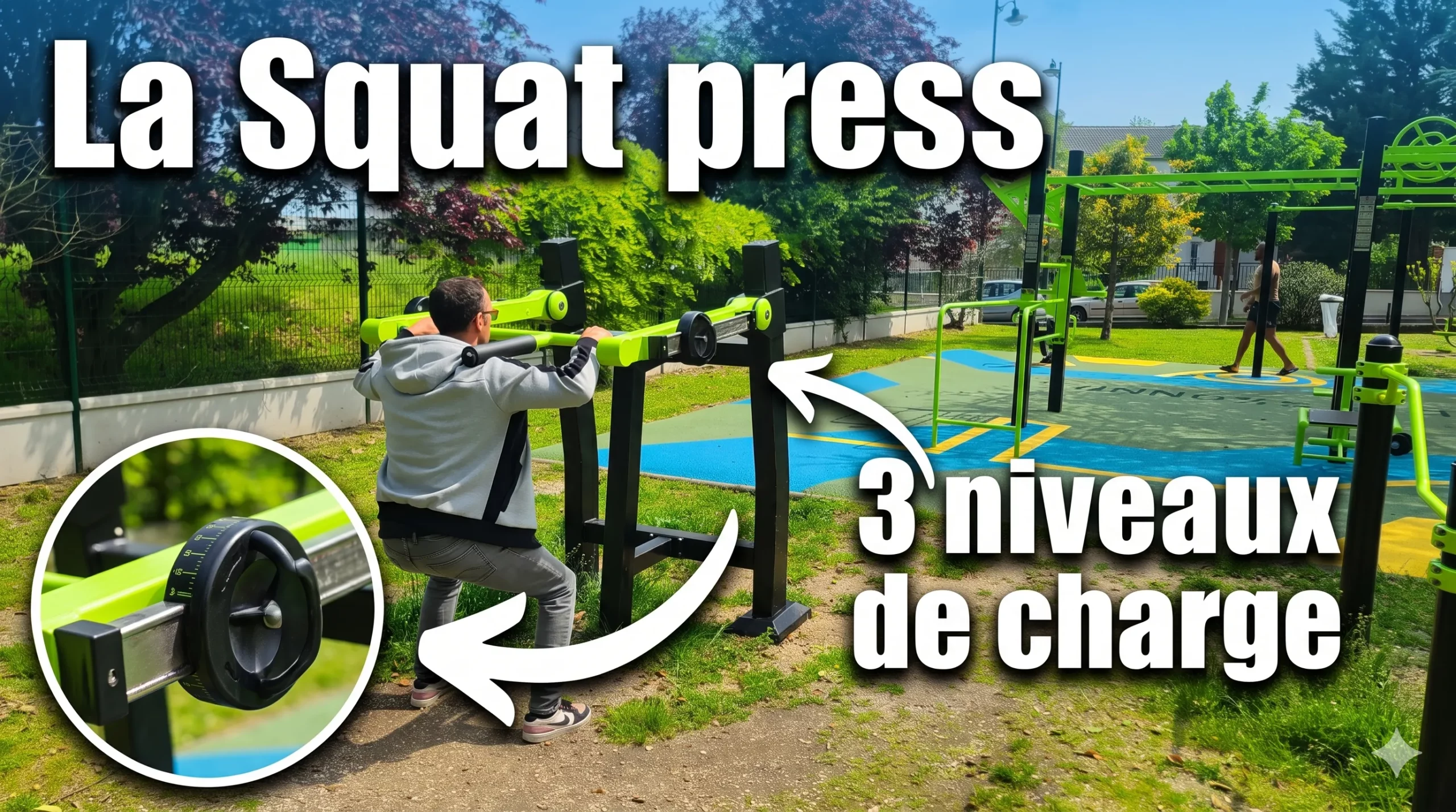 vignette video squat press