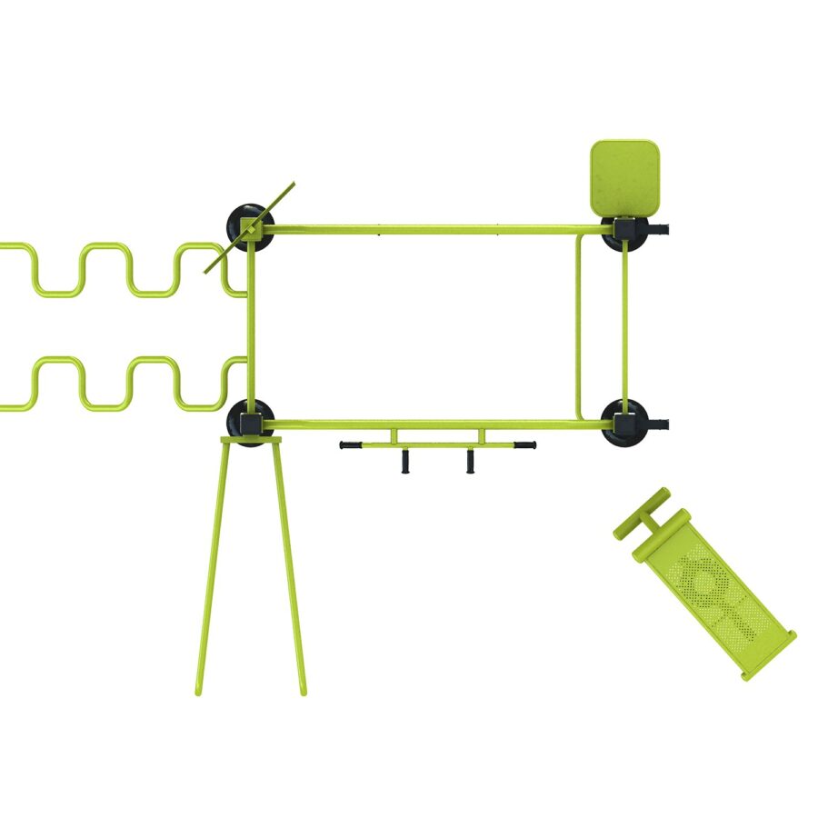 cross rig 2 vue dessus Station cross training : cross rig 2 vue 3