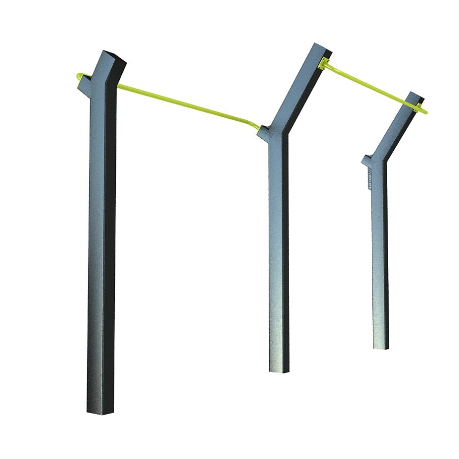 équipement street workout design barre de traction double