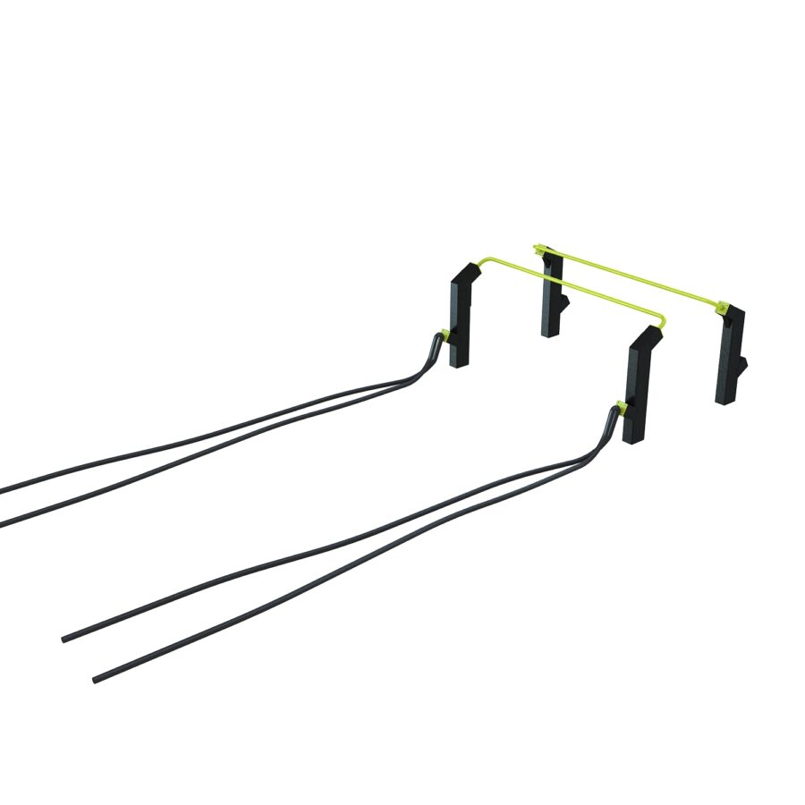 équipement street workout design dips double battle rope