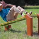 équipement street workout design abdos incliné crunch