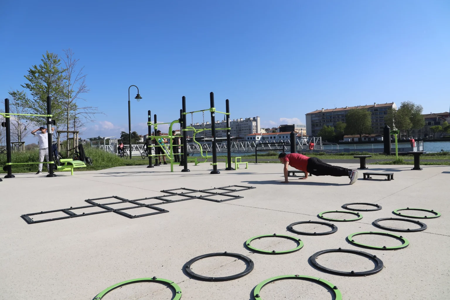 fitness plein air en ville