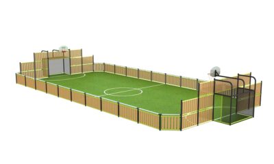 Derby, le terrain multisports profilé