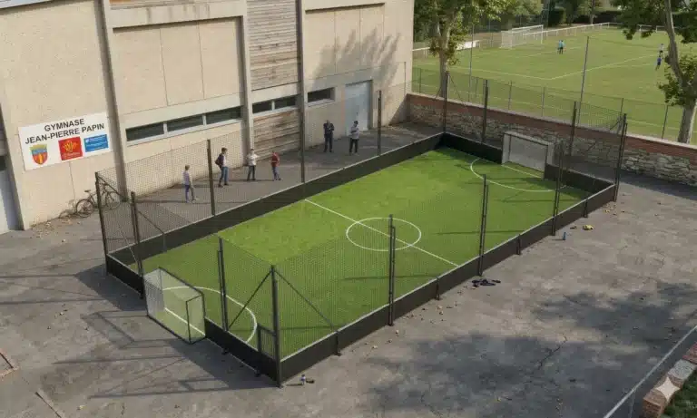 terrain foot 5 ecole