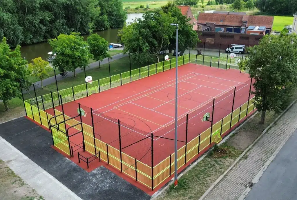 terrain multisports belgique