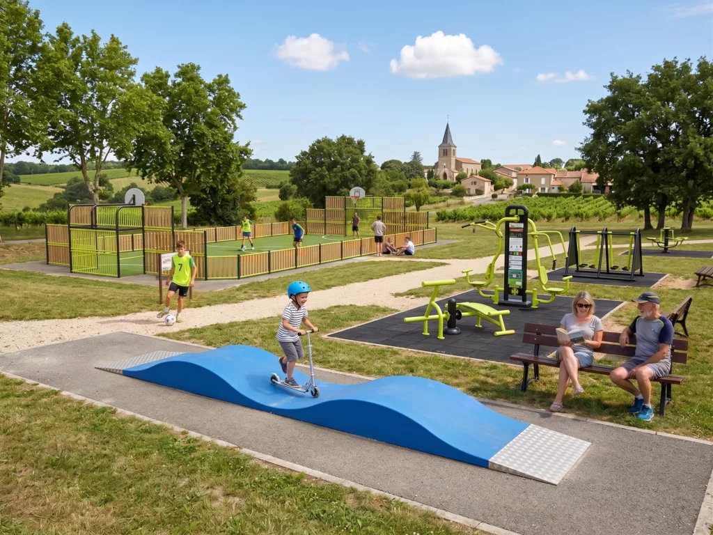 aire de fitness extérieure