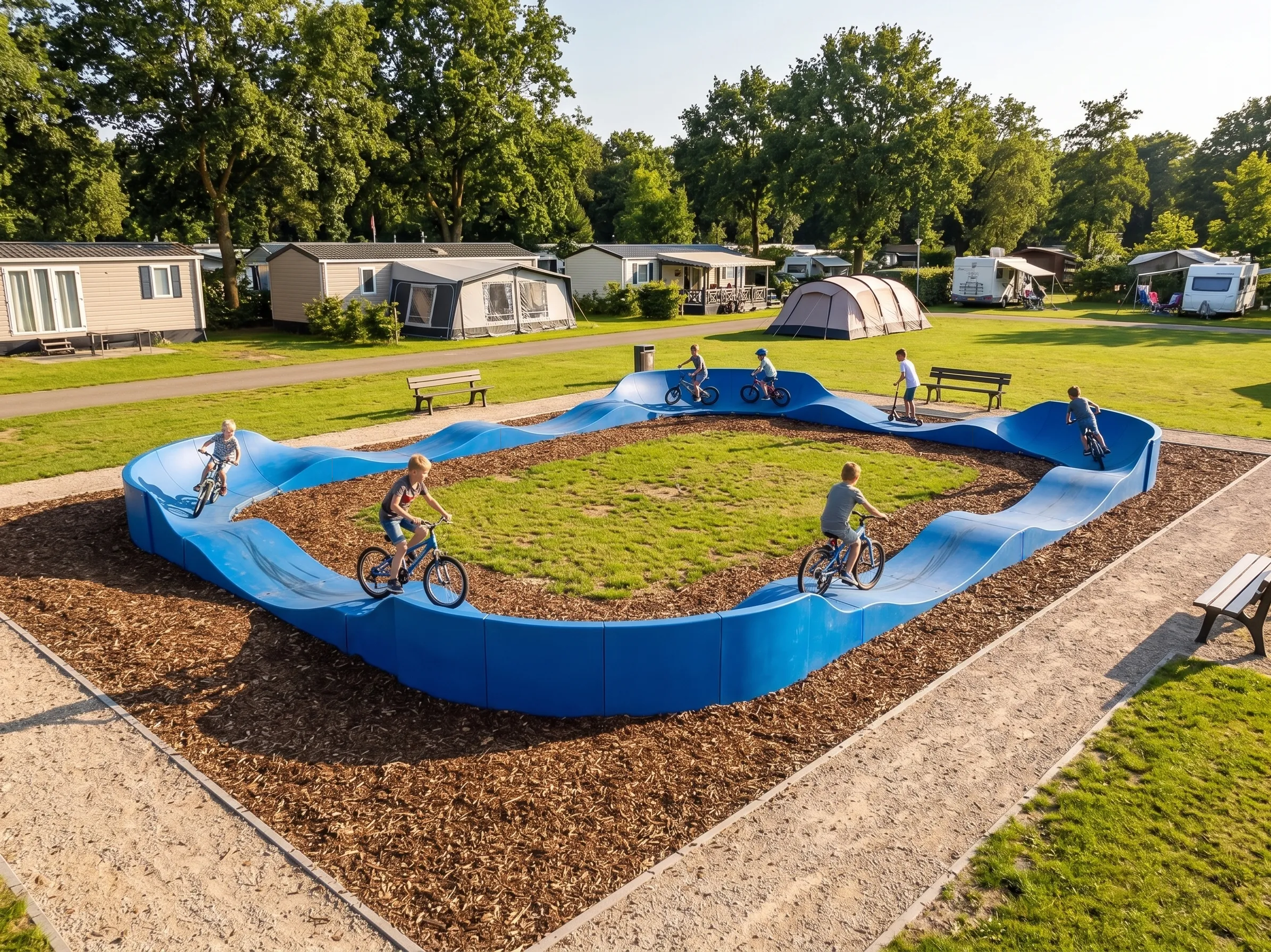 FP8 pumptrack