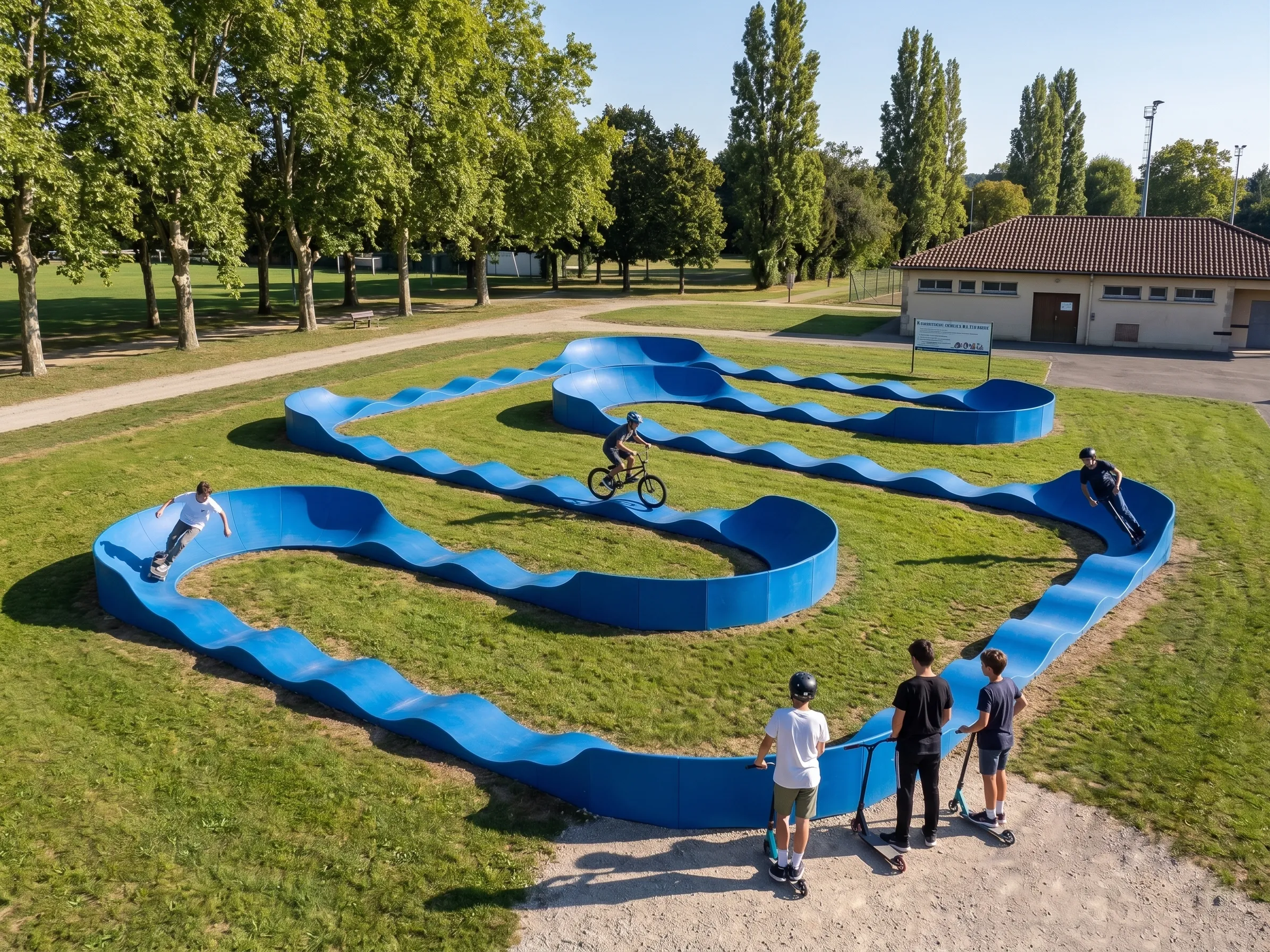 parcours pumptrack FP11 S