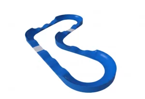 Parcours pumptrack Y1 vue de profil