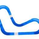 Parcours pumptrack Y1 vue de dessus