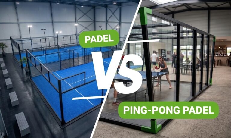 Padel vs Ping-pong padel : quel équipement choisir pour votre complexe sportif ?
