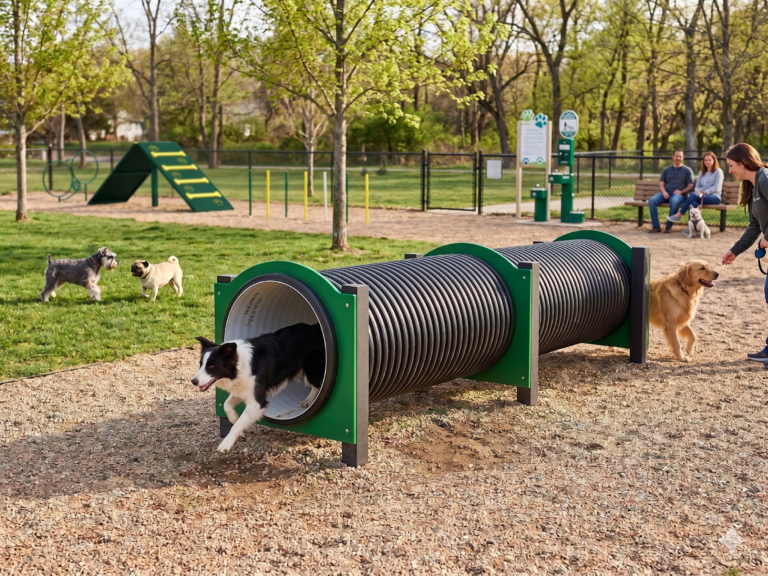 Quelles sont les normes de sécurité pour un parc canin public en France ?