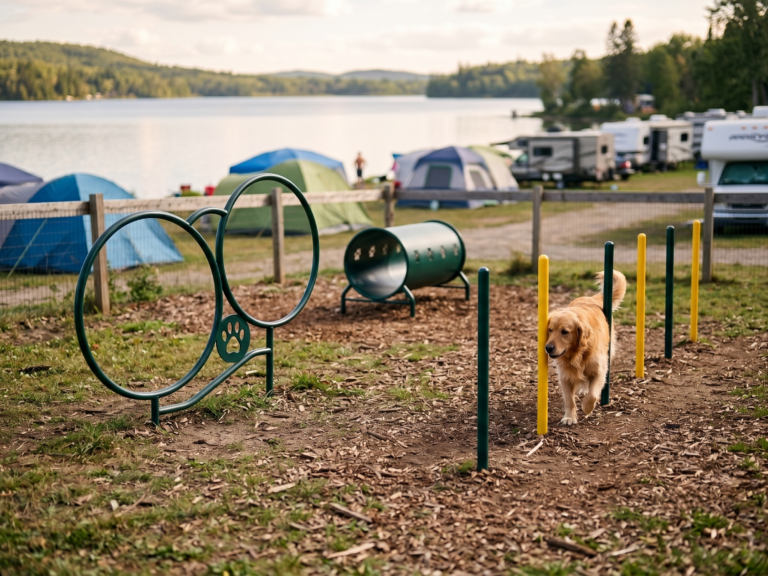 Comment organiser des animations d&rsquo;agility dans votre camping ?